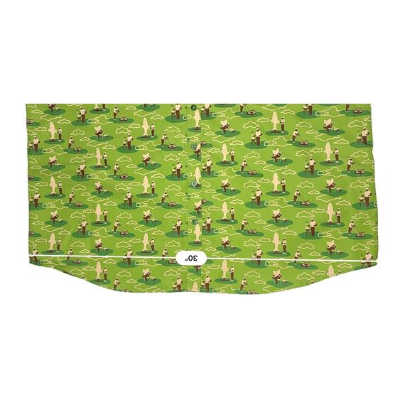 Magellan Laguna Madre Dad Lawn Camo SS Shirt 3XL UPF Green Casual Quick Drying - Picture 6 of 10